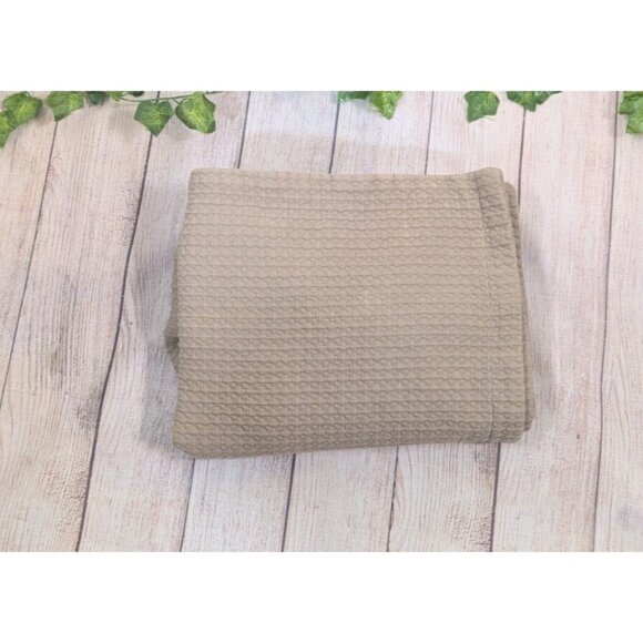 RH Restoration Hardware Petite Diamond Matelasse Quilted King Sham BROWN Cotton - Picture 1 of 5